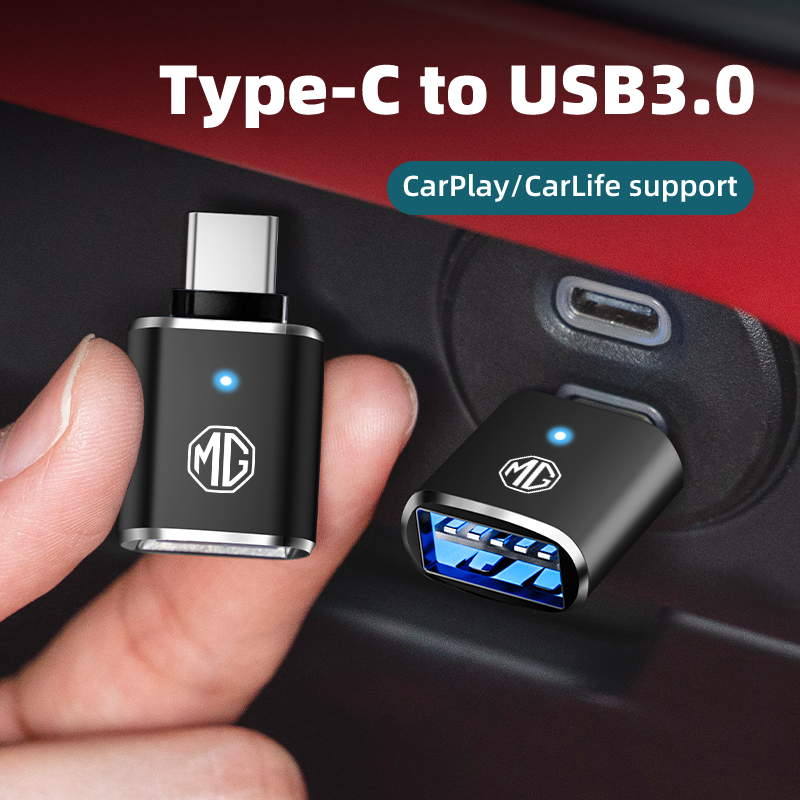 Tech Car Accessories - Auto LED Typ C zu USB
