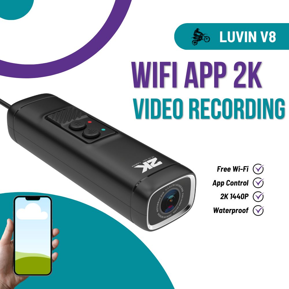Tech Accessories Box - Freedconn motorrad kamera dvr 1440p video