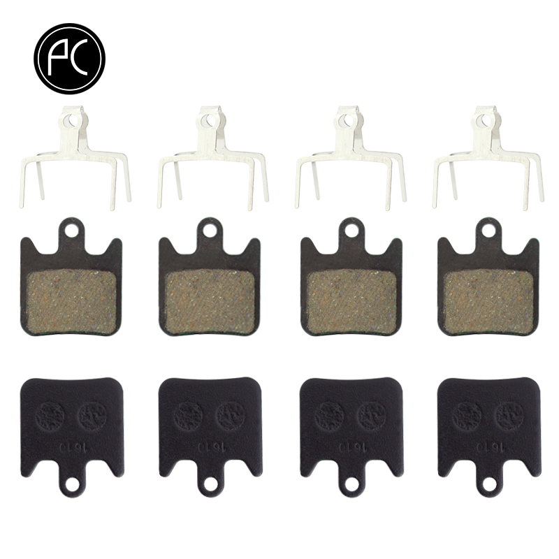 Tech Bike Accessories - PCycling 4 Paar Mountainbike-Scheibenbremsbeläge aus hydraulischem