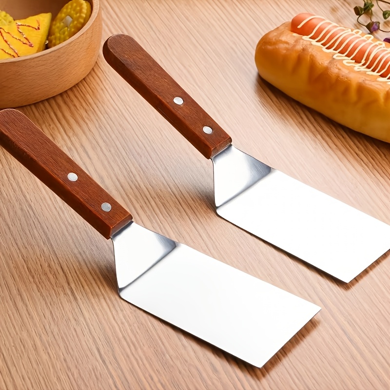 Tech Accessories And Gadgets - 1 Stück Edelstahl-Bratenspatel Pfannenwender für Steak