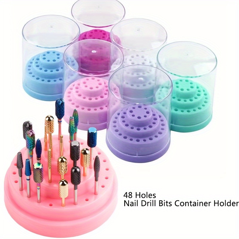 Tech Accessories Box - 1 Stück Nagelbohrer-Halter XC Grit Tapered