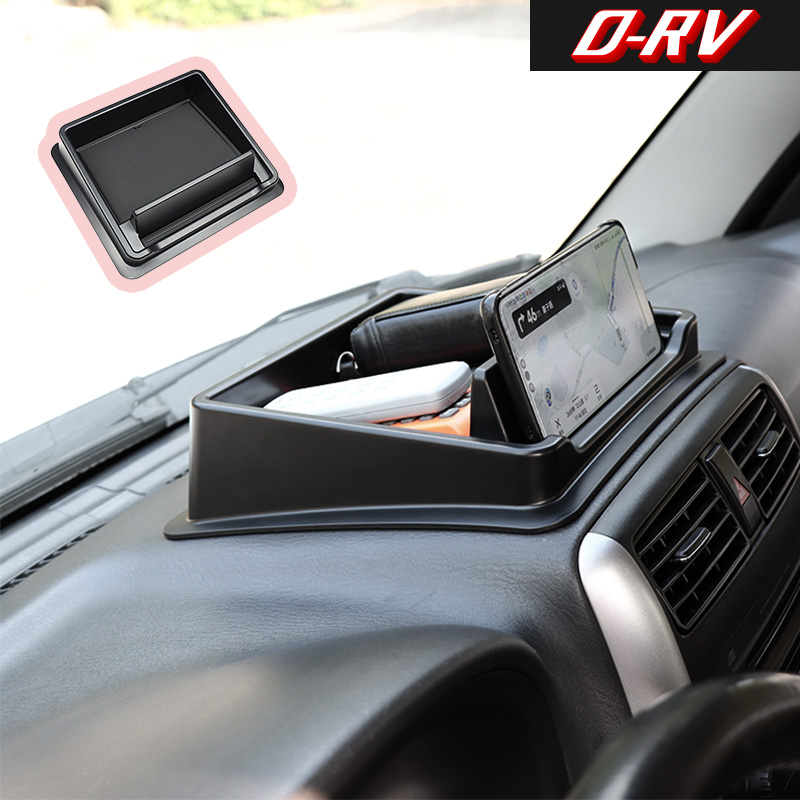 Tech Car Accessories - Auto-Armaturenbrett-Aufbewahrungsbox Mittelkonsolen-Organizer Ablage Handyhalter für Suzuki