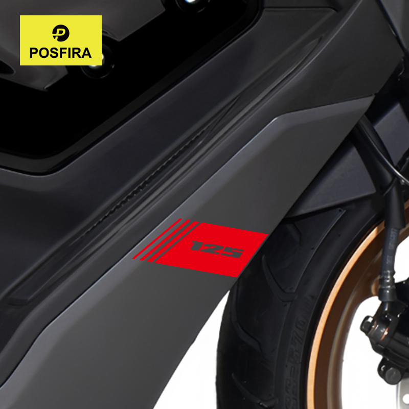 Nmax Tech Max Accessories - POSFIRA Motorrad-Verkleidungsaufkleber Vinyl-Decals für Yamaha Nmax
