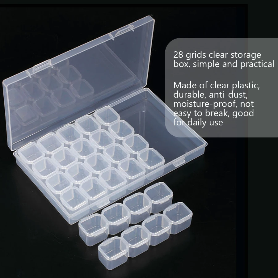 28-Fächer Nagelkunst-Organizer – Tech Accessories Box Bewertung und Preis