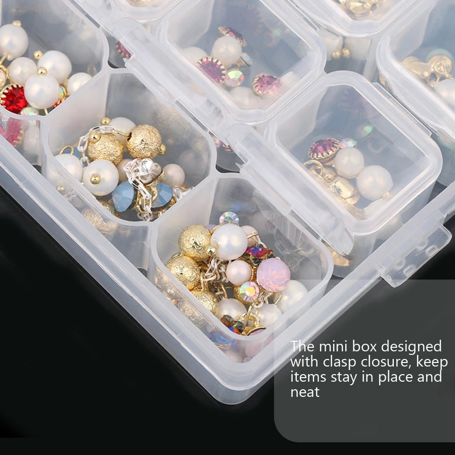 28-Fächer Nagelkunst-Organizer – Tech Accessories Box Bewertung und Preis