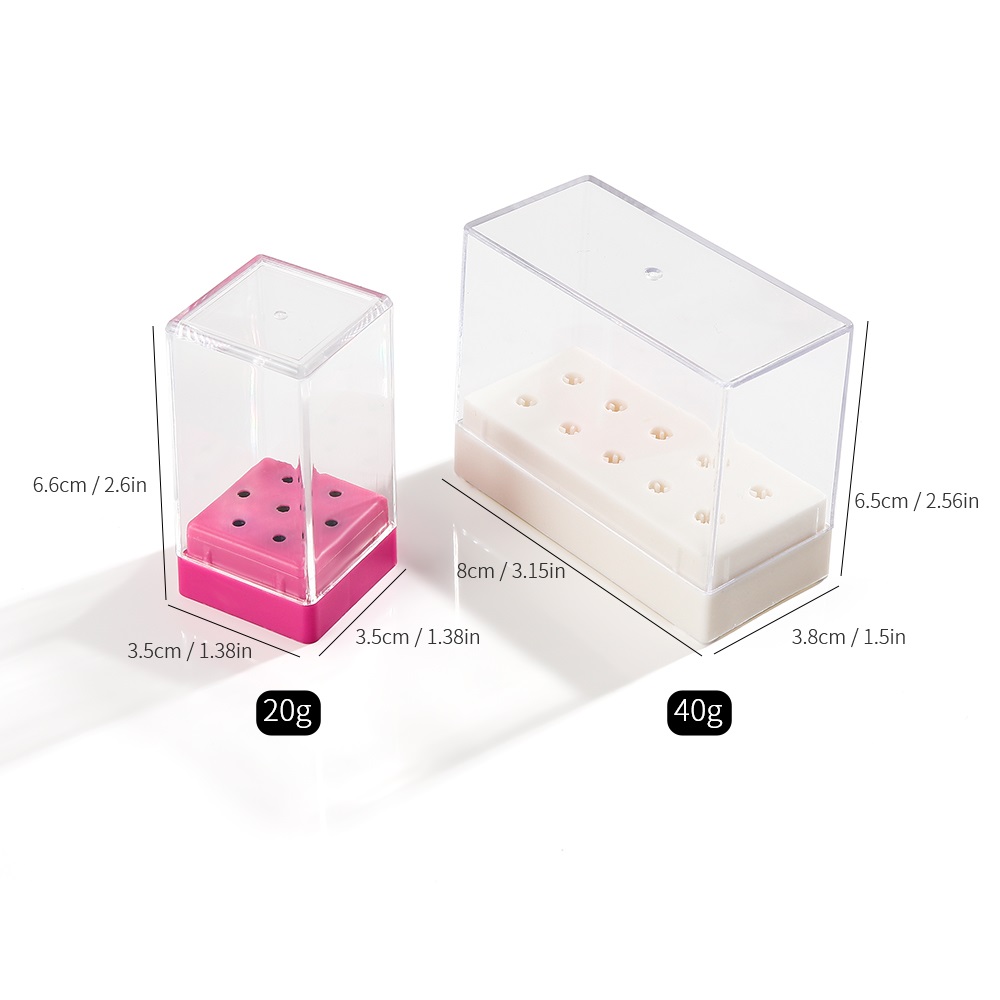 7/10 löcher Nail art Bit Lager – Tech Accessories Box Bewertung und Preis