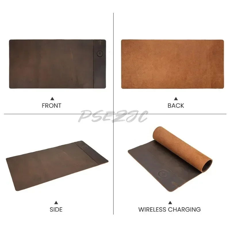 Vintage-Mauspad aus Rindsleder – Mouse Charging Pad Bewertung und Preis