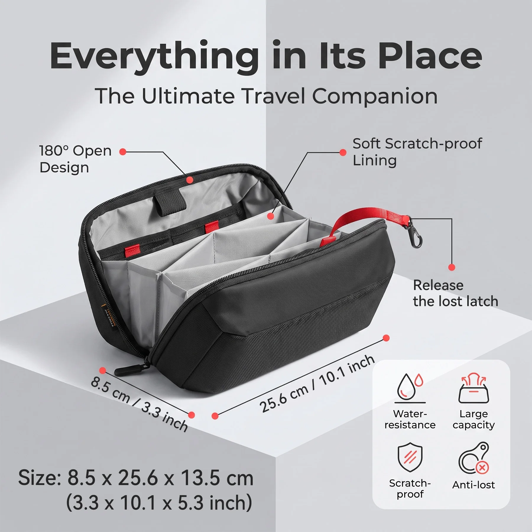 Reise-Technik-Organizer-Tasche – Tech Accessories Box Bewertung und Preis