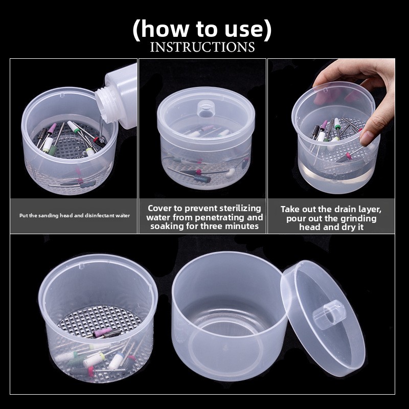 Nail art Bohrer Bits Schleifen – Tech Accessories Box Bewertung und Preis