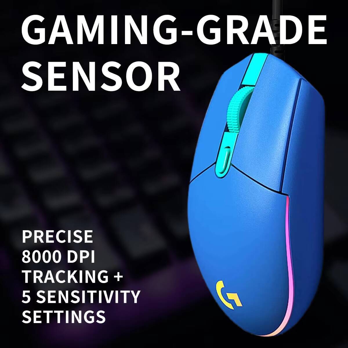 Logitech G203 Gaming-Maus 8000 – Logitech Mouse G203 Bewertung und Preis
