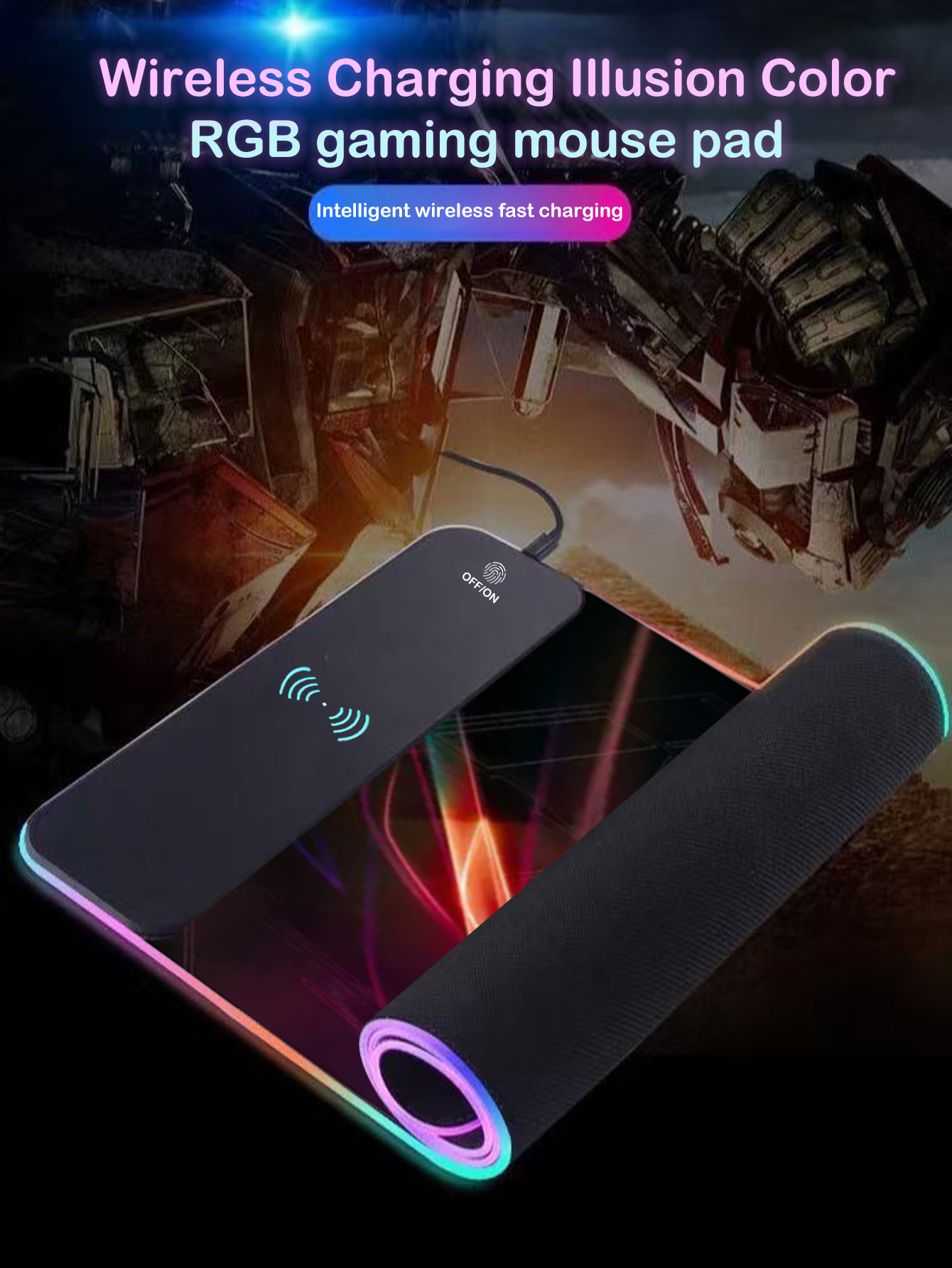RGB-beleuchtetes multifunktion – Mouse Charging Pad Bewertung und Preis