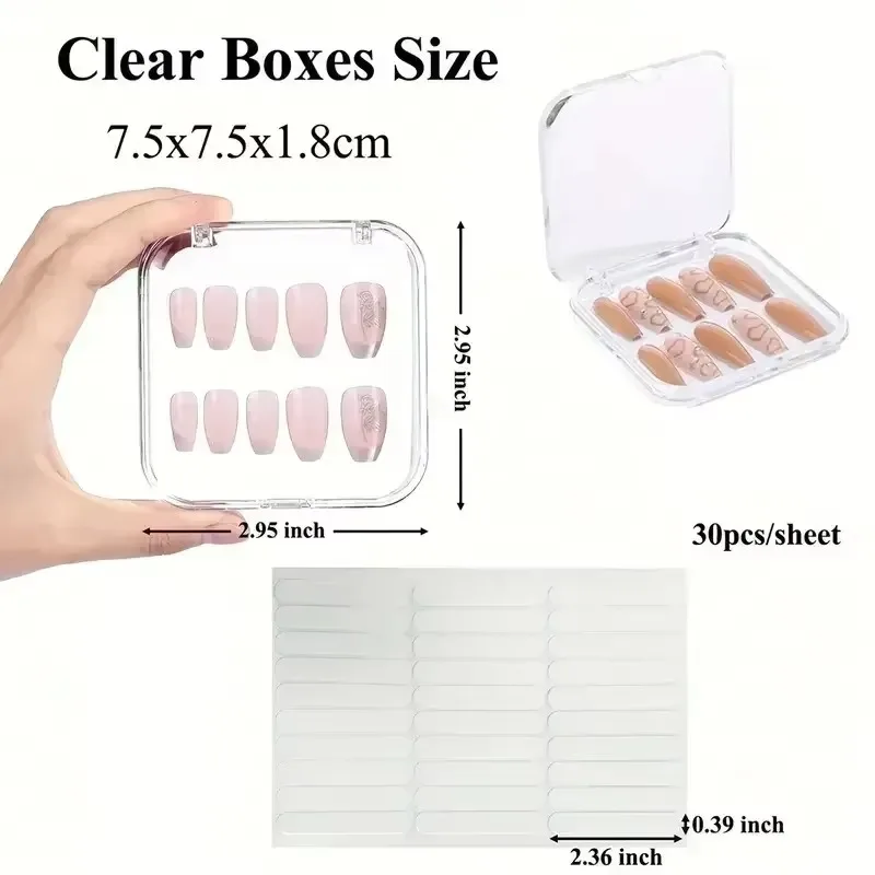 10 Stück Press-On-Nagelaufbewa – Tech Accessories Box Bewertung und Preis