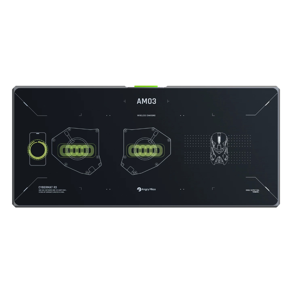 Neues ANGRYMIAO CYBERMAT R3 ka – Mouse Charging Pad Bewertung und Preis
